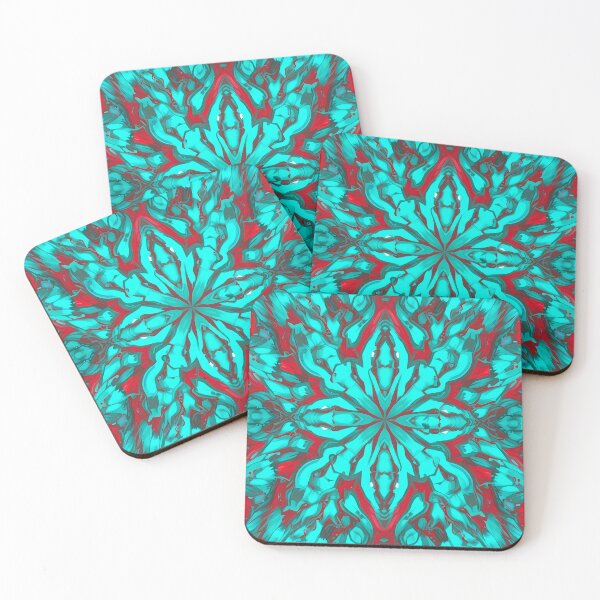 Item preview, Patterns Red Green Movements Colors Abstract Paint Art designed and sold by ART ATTACK ZONE.