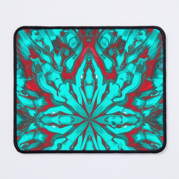 Item preview, Patterns Red Green Movements Colors Abstract Paint Art designed and sold by ART ATTACK ZONE.