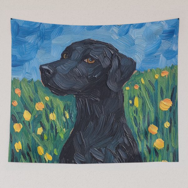 Item preview, Labrador | Post-impressionist painting style designed and sold by ComicsFactory.