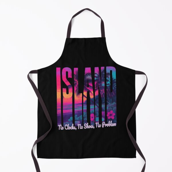 Item preview, ISLAND – No Clocks, No Shoes, No Problem Design designed and sold by EpochFusion.