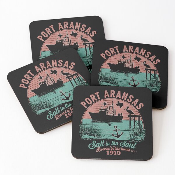 Item preview, Port Aransas Texas – Salt in the Soul, Breeze in the Bones | Vintage Gulf Coast Design designed and sold by EpochFusion.