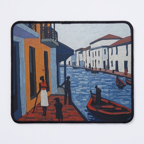 Item preview, Lagos | Post-impressionist painting style designed and sold by ComicsFactory.