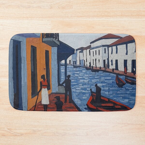 Item preview, Lagos | Post-impressionist painting style designed and sold by ComicsFactory.