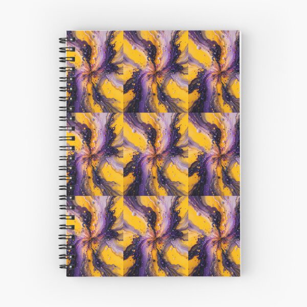 Item preview, Violet Yellow Purple Abstract Art Color Shapes Canvas designed and sold by ART ATTACK ZONE.