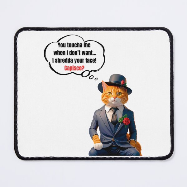Item preview, Mafia Boss Orange Tabby Cat Funny Design for Cat Lovers designed and sold by Fredster1966.