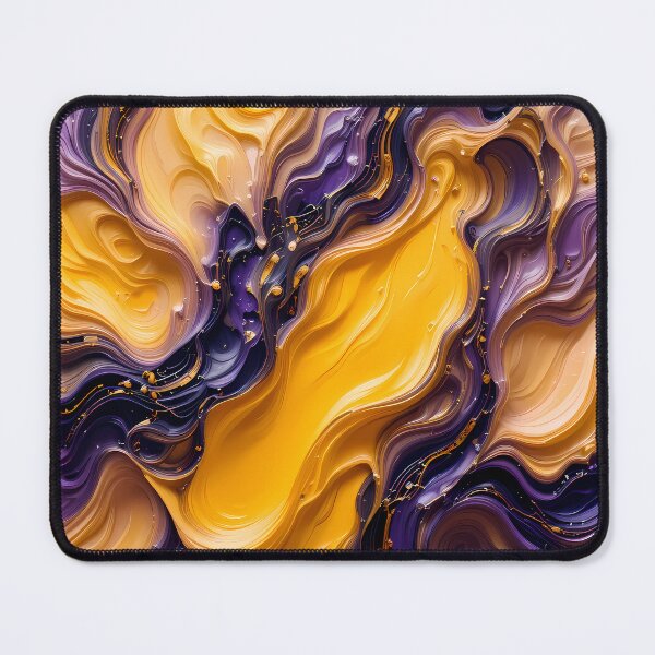 Item preview, Violet Yellow Purple Art Color Shapes Canvas designed and sold by ART ATTACK ZONE.