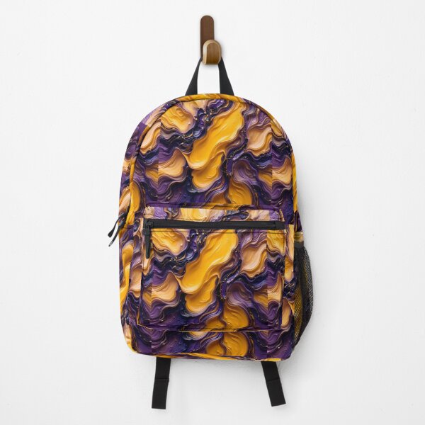 Item preview, Violet Yellow Purple Art Color Shapes Canvas designed and sold by ART ATTACK ZONE.
