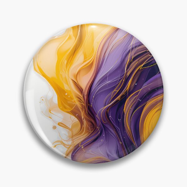 Item preview, Violet Yellow Purple Abstract Color Shapes Canvas designed and sold by ART ATTACK ZONE.