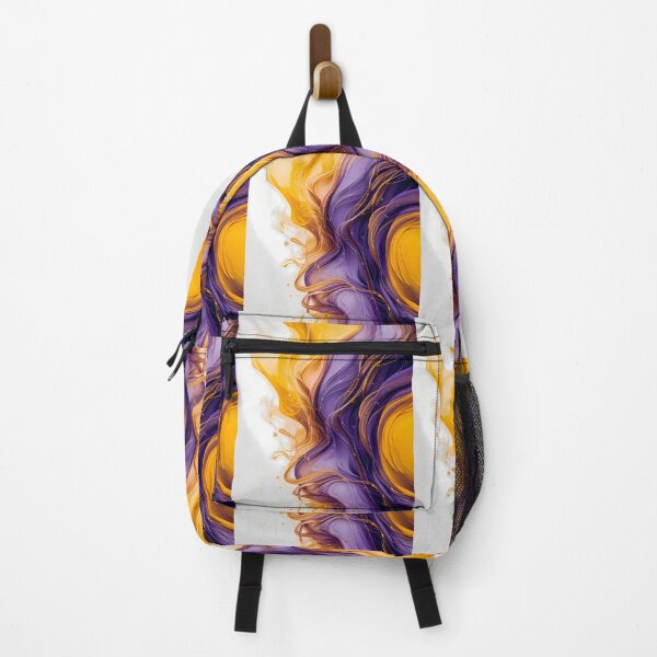 Item preview, Violet Yellow Purple Abstract Color Shapes Canvas designed and sold by ART ATTACK ZONE.