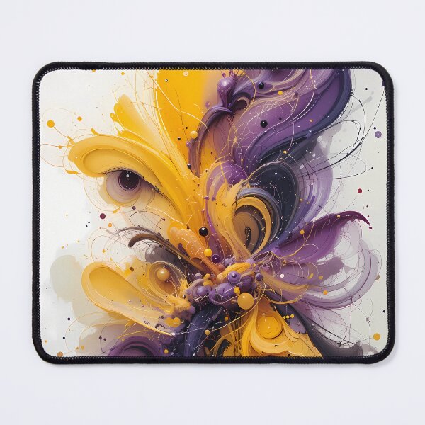 Item preview, Lakers Violet Yellow Purple Art Color Shapes Canvas designed and sold by ART ATTACK ZONE.