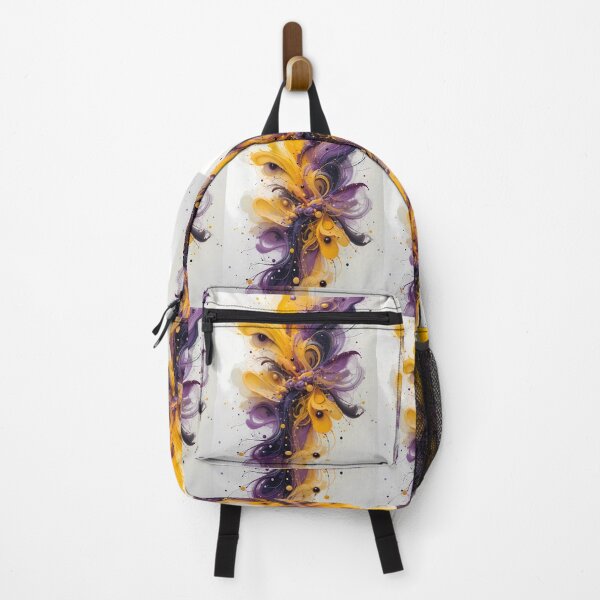 Item preview, Lakers Violet Yellow Purple Art Color Shapes Canvas designed and sold by ART ATTACK ZONE.