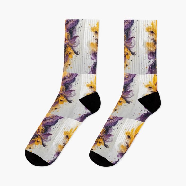 Item preview, Lakers Violet Yellow Purple Art Color Shapes Canvas designed and sold by ART ATTACK ZONE.