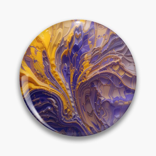 Item preview, Angeles Violet Yellow Purple Art Color Shapes Canvas designed and sold by ART ATTACK ZONE.