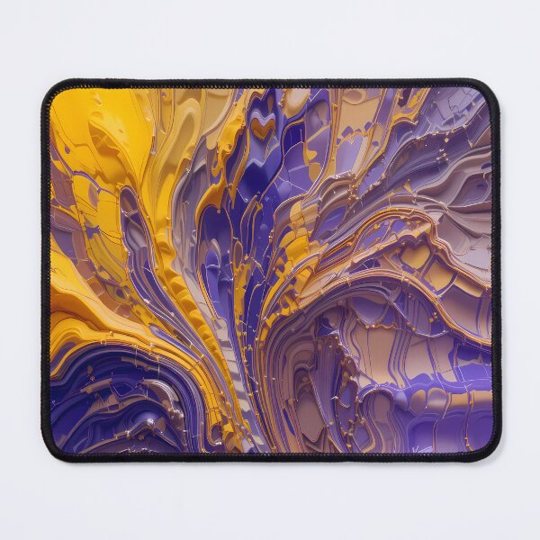 Item preview, Angeles Violet Yellow Purple Art Color Shapes Canvas designed and sold by ART ATTACK ZONE.