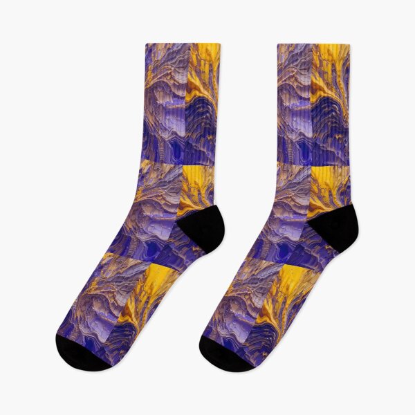 Item preview, Angeles Violet Yellow Purple Art Color Shapes Canvas designed and sold by ART ATTACK ZONE.