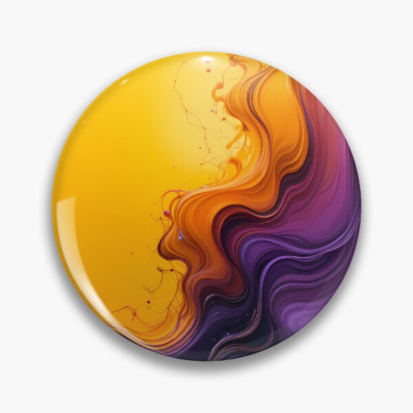 Item preview, Angeles LAkers Violet Yellow Purple Color Shapes Canvas designed and sold by ART ATTACK ZONE.