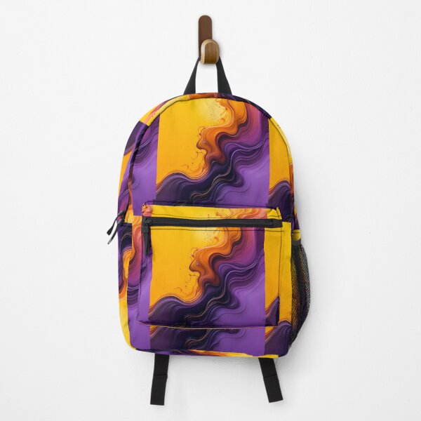 Item preview, Angeles LAkers Violet Yellow Purple Color Shapes Canvas designed and sold by ART ATTACK ZONE.