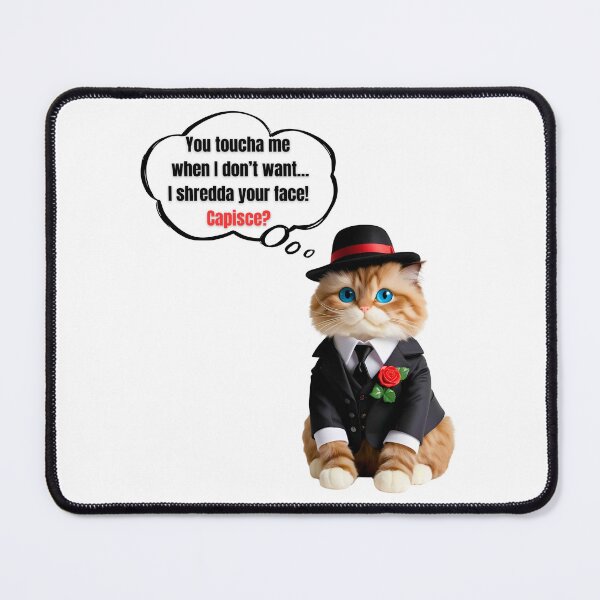 Item preview, Mafia Boss Ragdoll Cat Funny Design for Cat Lovers designed and sold by Fredster1966.