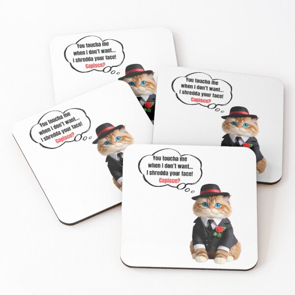 Item preview, Mafia Boss Ragdoll Cat Funny Design for Cat Lovers designed and sold by Fredster1966.