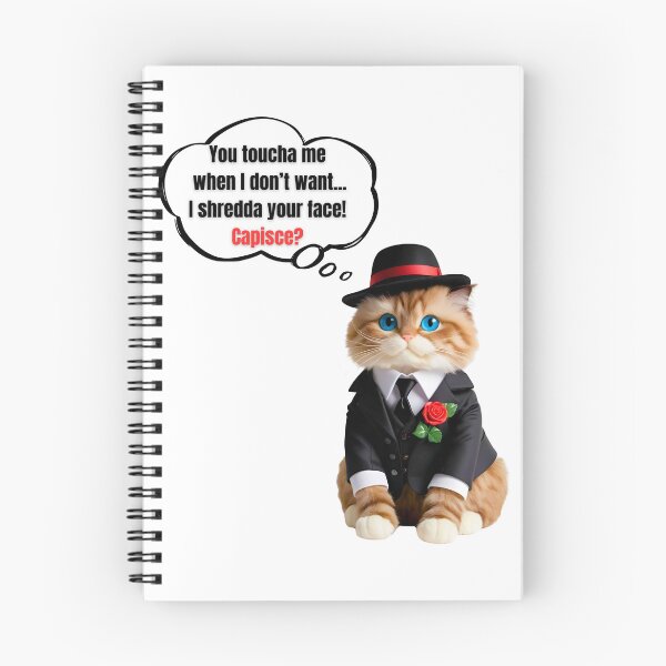 Item preview, Mafia Boss Ragdoll Cat Funny Design for Cat Lovers designed and sold by Fredster1966.