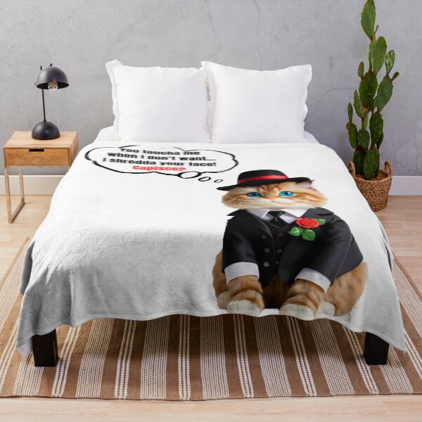 Item preview, Mafia Boss Ragdoll Cat Funny Design for Cat Lovers designed and sold by Fredster1966.