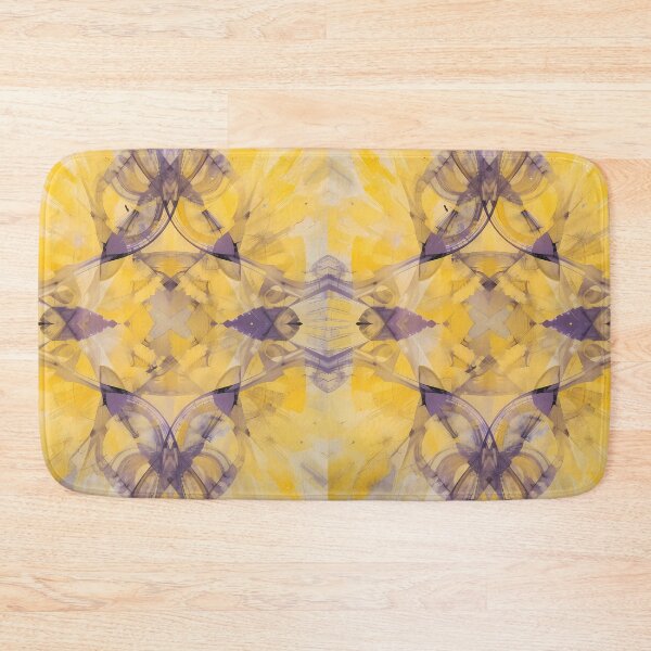 Item preview, Pop Violet Yellow Purple Art Color Shapes Canvas designed and sold by ART ATTACK ZONE.