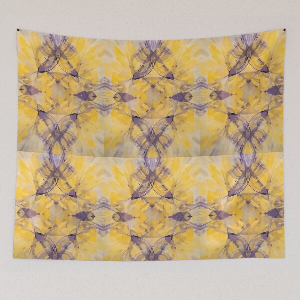 Item preview, Pop Violet Yellow Purple Art Color Shapes Canvas designed and sold by ART ATTACK ZONE.