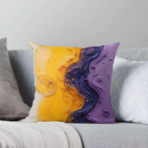 Item preview, Music Violet Yellow Purple Art Color Shapes Canvas designed and sold by ART ATTACK ZONE.