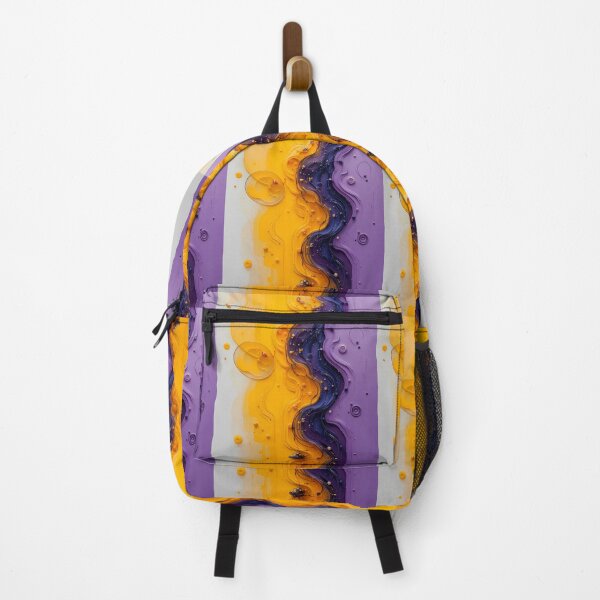 Item preview, Music Violet Yellow Purple Art Color Shapes Canvas designed and sold by ART ATTACK ZONE.