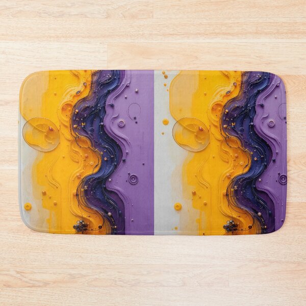 Item preview, Music Violet Yellow Purple Art Color Shapes Canvas designed and sold by ART ATTACK ZONE.