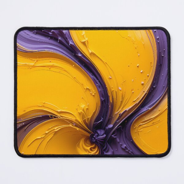 Item preview, Paint Violet Yellow Purple Abstract Color Shapes Canvas designed and sold by ART ATTACK ZONE.