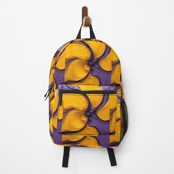 Item preview, Paint Violet Yellow Purple Abstract Color Shapes Canvas designed and sold by ART ATTACK ZONE.