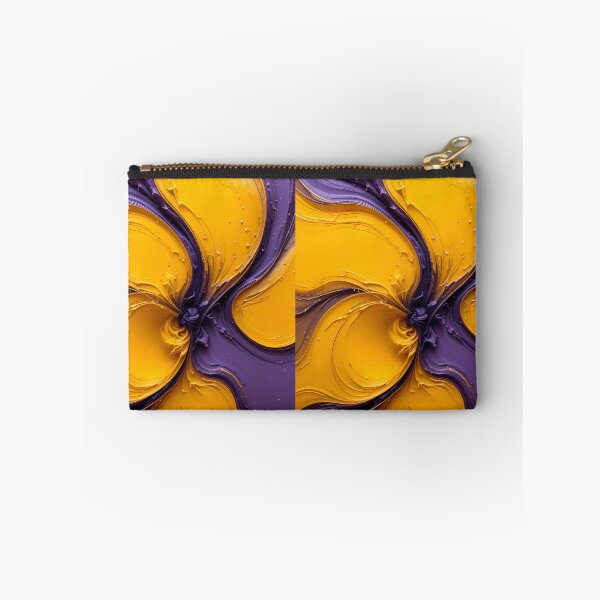 Item preview, Paint Violet Yellow Purple Abstract Color Shapes Canvas designed and sold by ART ATTACK ZONE.