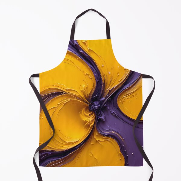 Item preview, Paint Violet Yellow Purple Abstract Color Shapes Canvas designed and sold by ART ATTACK ZONE.