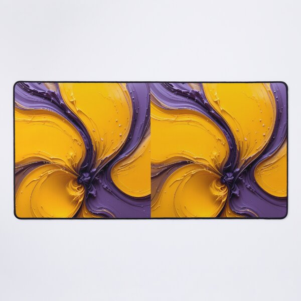 Item preview, Paint Violet Yellow Purple Abstract Color Shapes Canvas designed and sold by ART ATTACK ZONE.