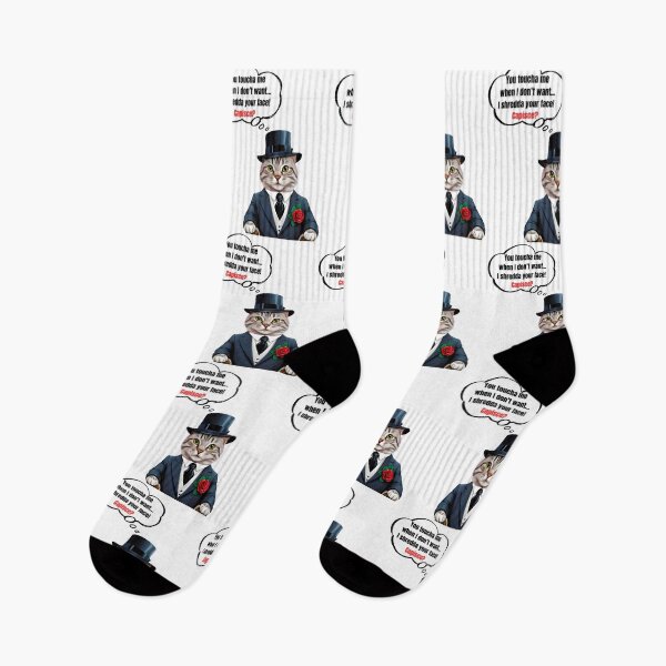 Item preview, Mafia Boss Silver Tabby Cat Funny Design for Cat Lovers designed and sold by Fredster1966.