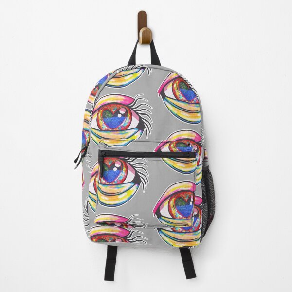 Item preview, rainbow eye art designed and sold by crestfallenmermaid.