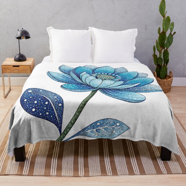 Item preview, Blue Flowers – Elegant Floral Design Inspired by Nature designed and sold by PnrArtDesign.