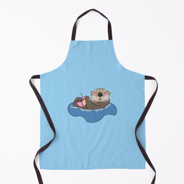 Item preview, Happy Otter with Birthday Cake designed and sold by Acaruso167.