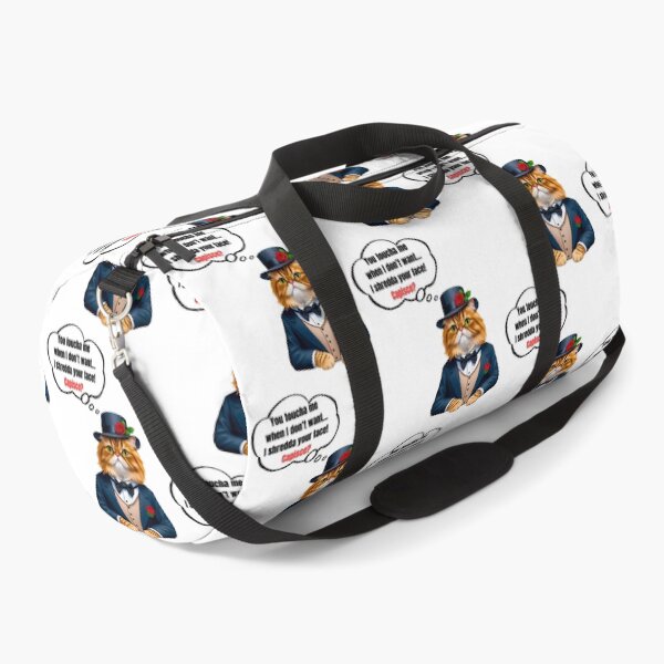 Item preview, Mafia Boss Persian Cat Funny Warning Design for Cat Lovers designed and sold by Fredster1966.