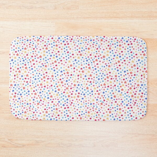 Item preview, Rainbow Stars on white designed and sold by jenuinedesigns.