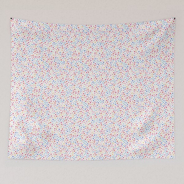 Item preview, Rainbow Stars on white designed and sold by jenuinedesigns.
