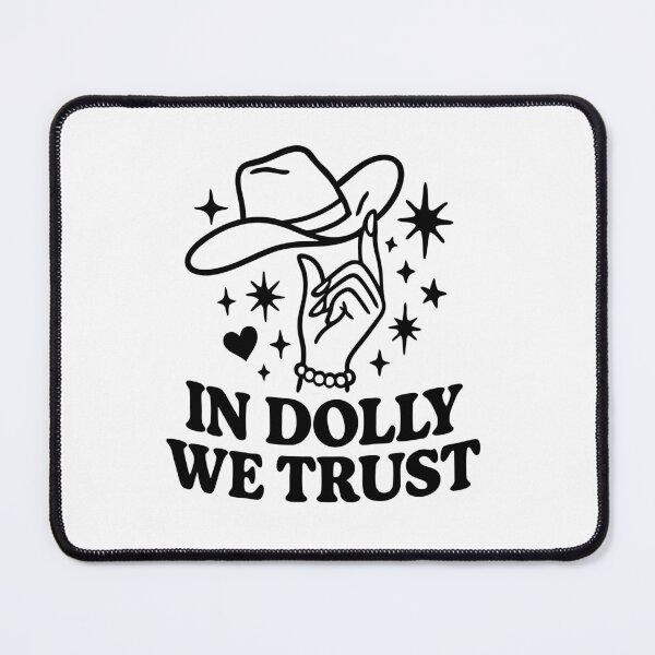 Item preview, Retro Cowgirl Hat Design – In Music We Trust designed and sold by Timegraf.