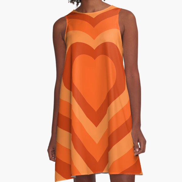 Item preview, Orange Growing Heart designed and sold by ReinaReyes.