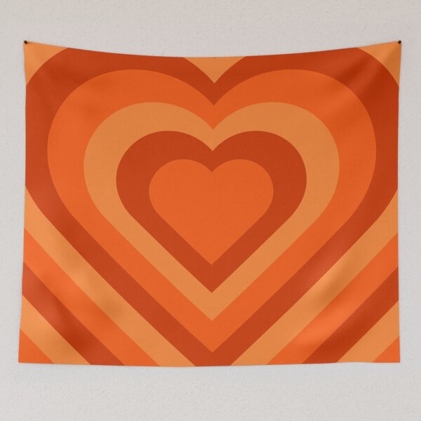 Item preview, Orange Growing Heart designed and sold by ReinaReyes.