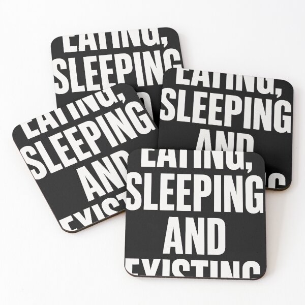 Item preview, Eating, Sleeping, and Existing designed and sold by xopaw.