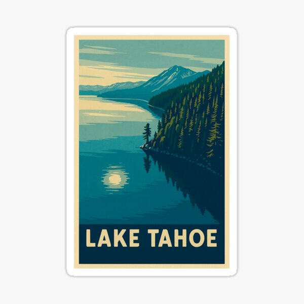 Artikel-Vorschau von Westufer des Lake Tahoe, designt und verkauft von ~ Roodpart ~ Owen White.