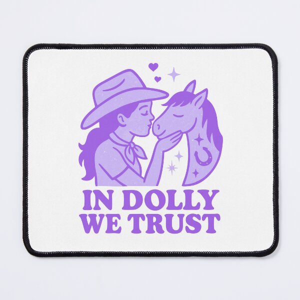 Item preview, Retro Cowgirl Hat Design – In Music We Trust designed and sold by Timegraf.