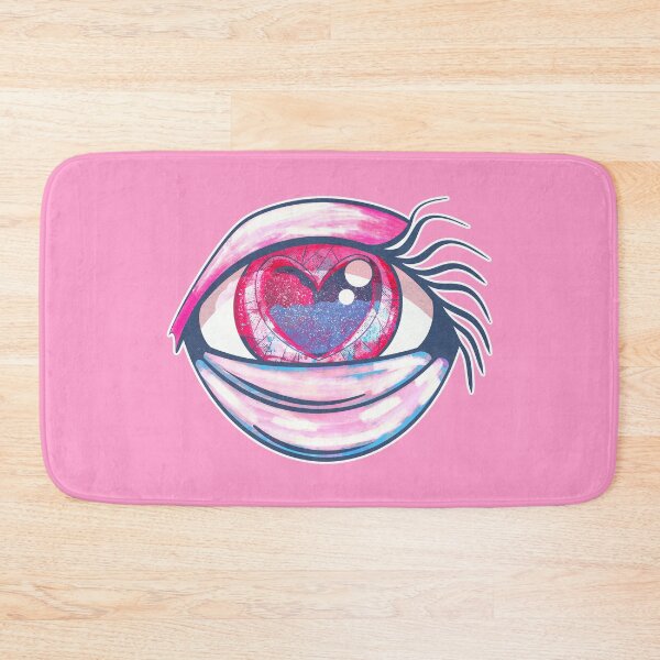 Item preview, pink eye art designed and sold by crestfallenmermaid.