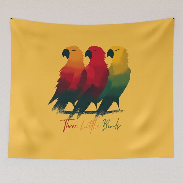 Item preview, Copy of Three Little Birds - Don't Worry - Reggae designed and sold by blackdogshop.
